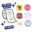 Thank You Stickers – Multiple Sizes